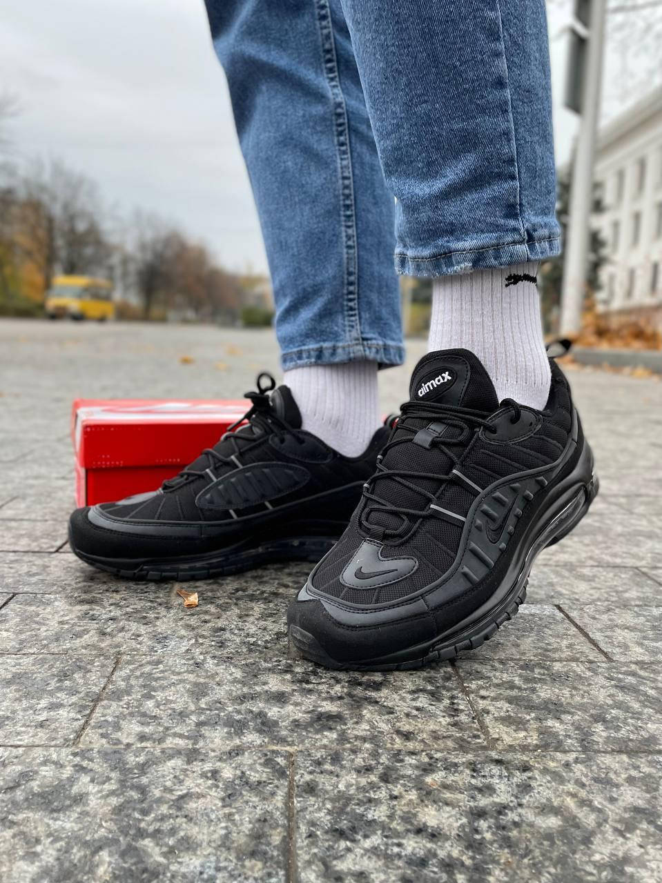 

Кроссовки Nike Air Max 98 43, Черный