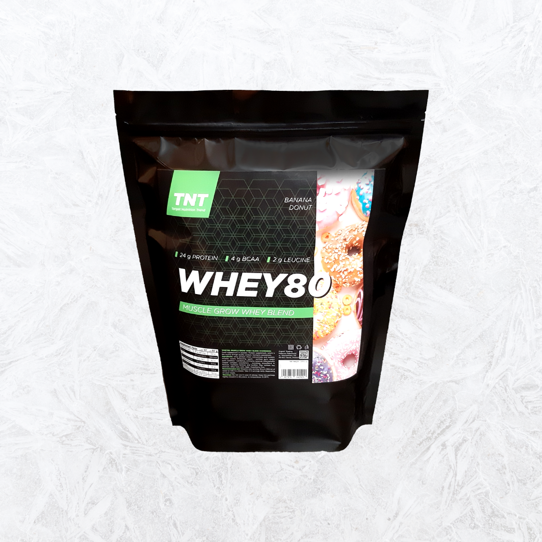 

Сыввороточный Масс whey Протеин 80%, 2 кг Польша, со вкусом Банан