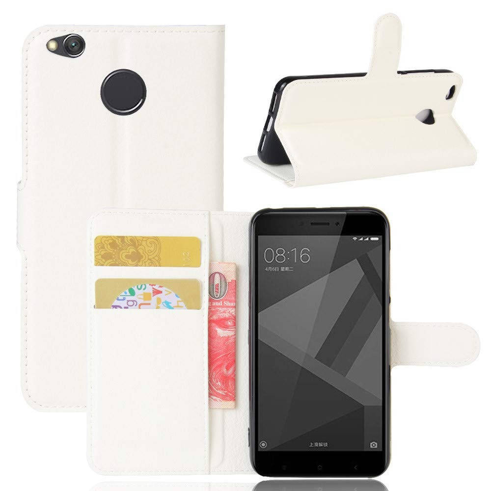 

Чехол-книжка Litchie Wallet для Xiaomi Redmi 4X Белый
