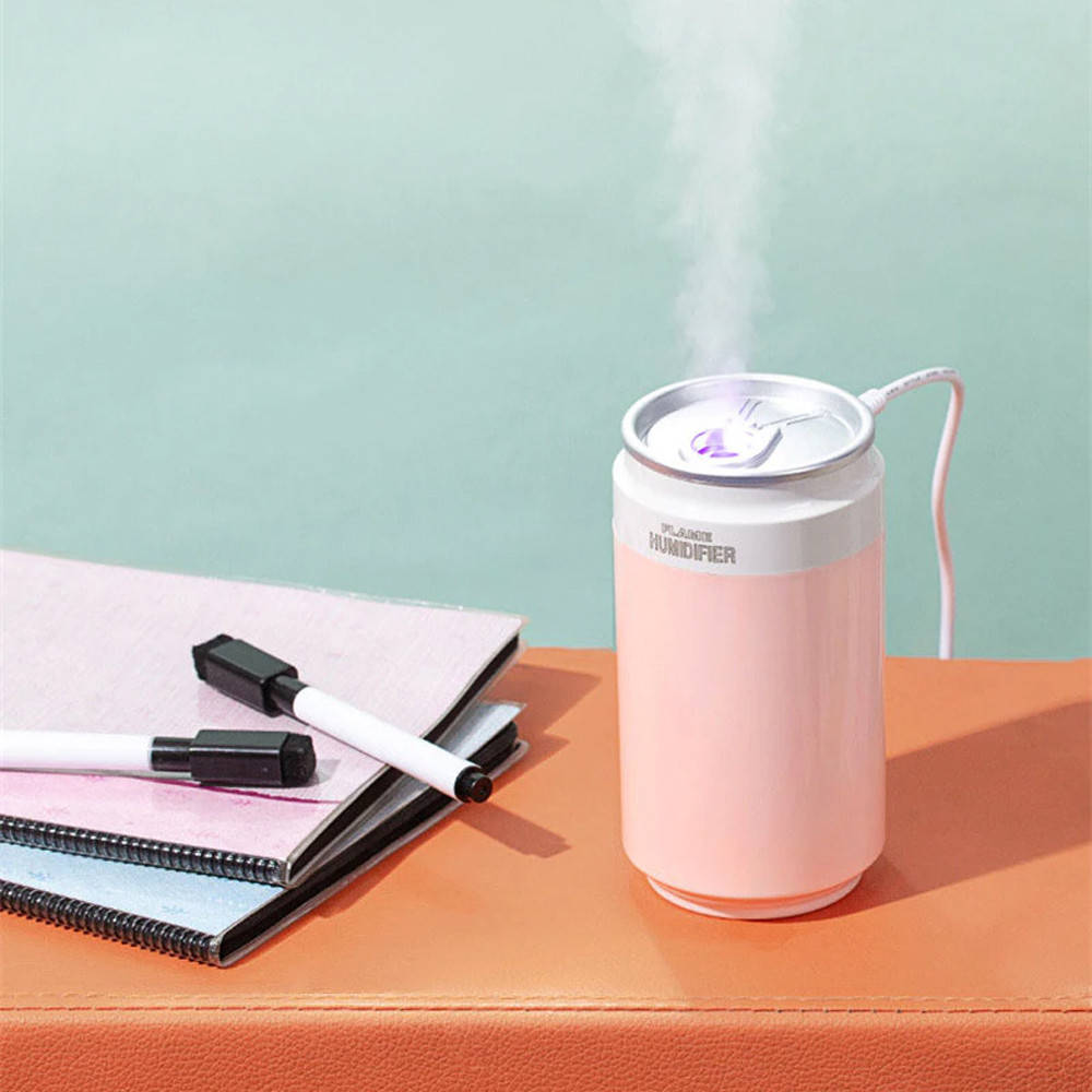 

Портативный увлажнитель воздуха 200 мл с LED подсветкой банка Elite Flame Humidifier (EL-544-6)