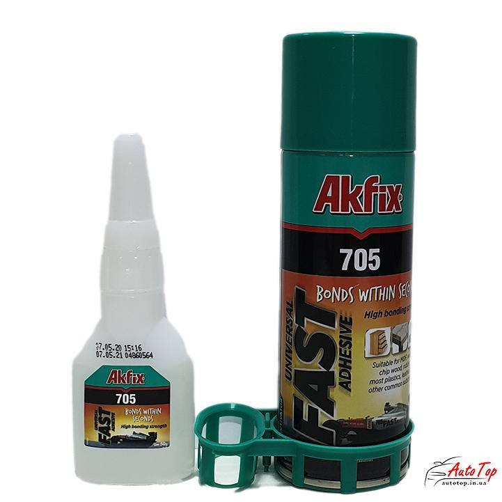 

Клей Akfix 705 универсальный быстродействующий (200мл)