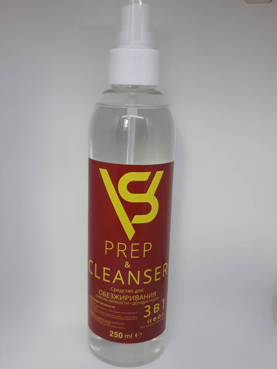 

Средство для ногтей обезжириватель SV 3 в 1 250 ml, Прозрачный