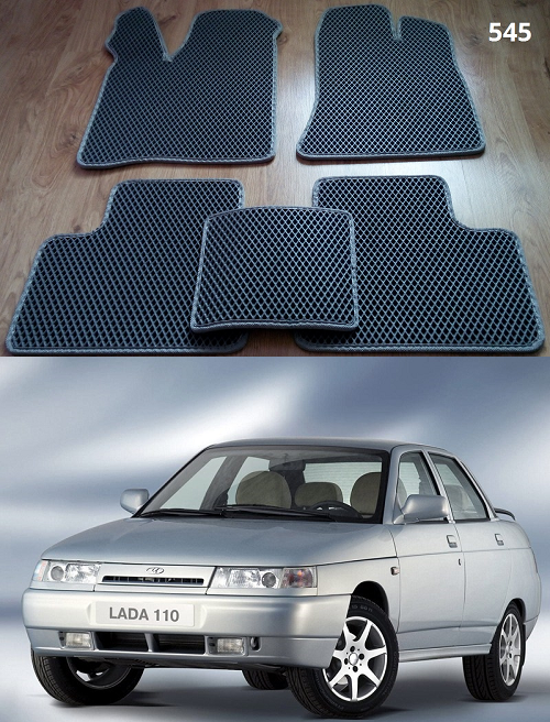 

Коврики ЕВА в салон Lada (Ваз) 2110-12 '95-14, Черный