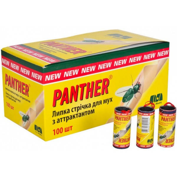 

Липкая лента от мух Panther, 1 шт