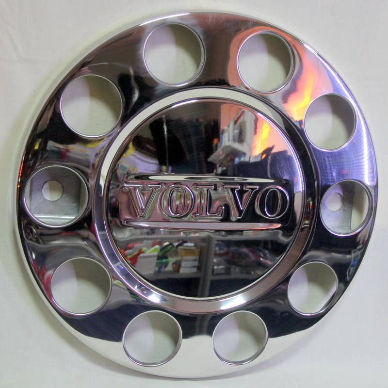 

Колпак декоративный колеса метал. VOLVO хром.