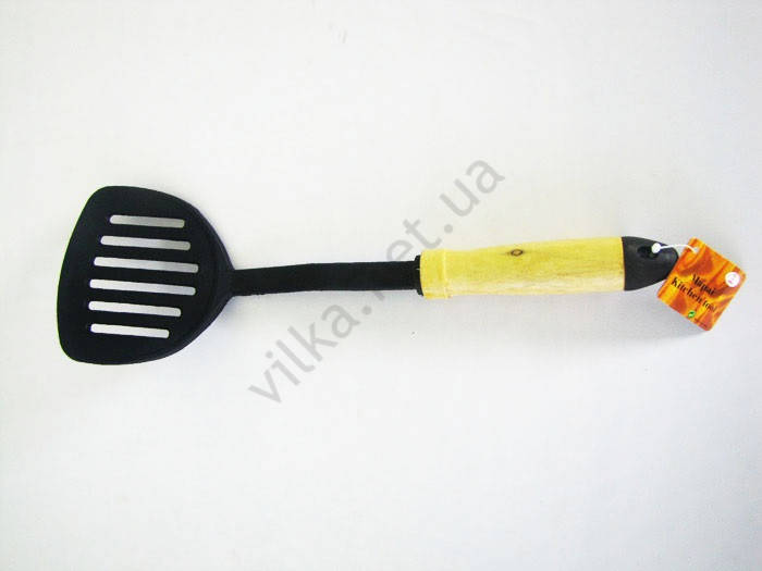 

Тефлоновая лопатка круглая с дырами