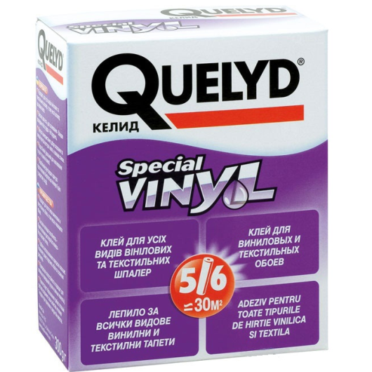 

Клей для обоев Quelyd Винил 0,3кг (385151)