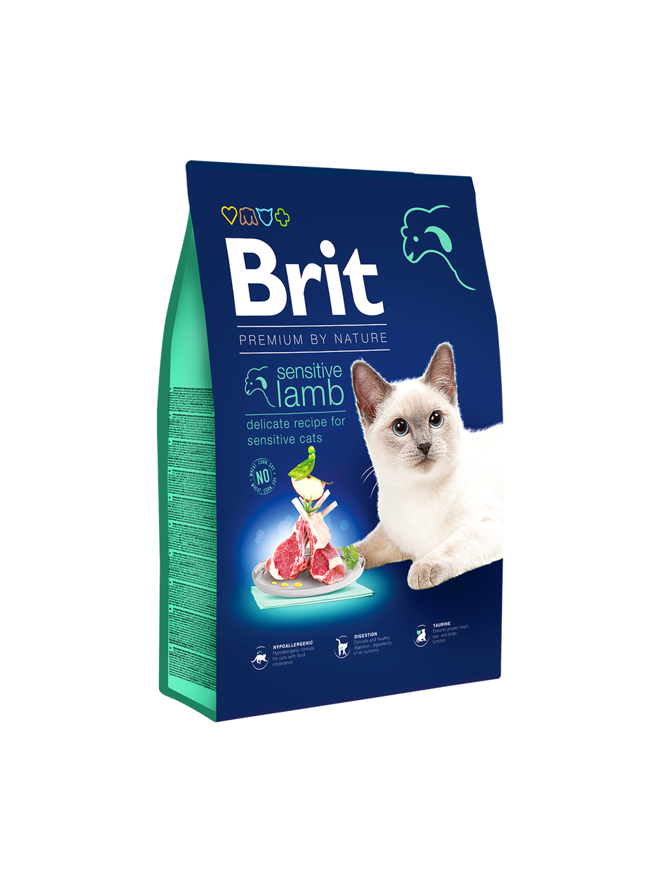 

Brit Premium by Nature Cat Sensitive для кошек с чувствительным пищеварением - 8 кг