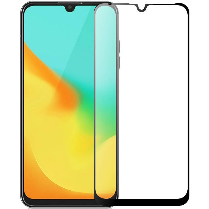 

Защитное cтекло для ZTE Blade 20 Smart черное, Черный