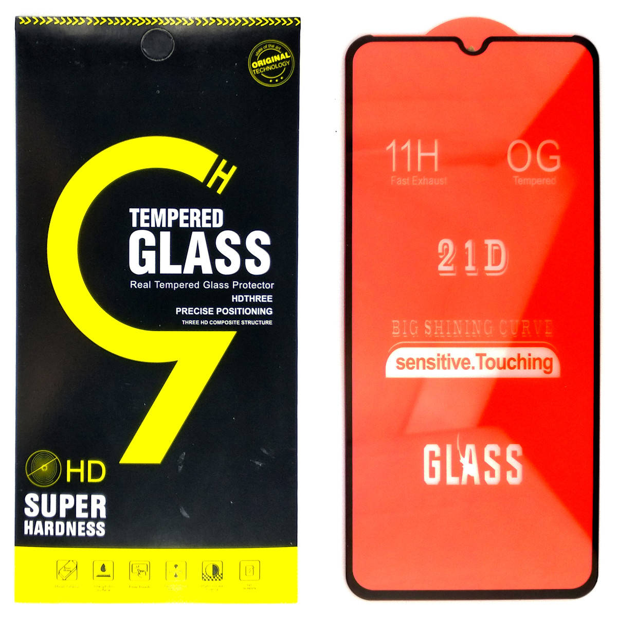 

Защитное стекло 21D для Xiaomi Redmi 9T (Черный)