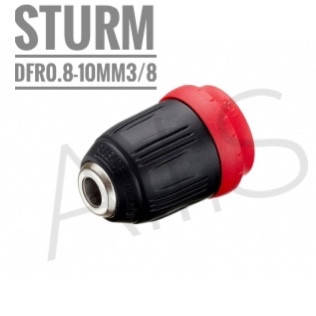 

Патрон быстрозажимной быстросъёмный Sturm DFR0.8-10MM3/8