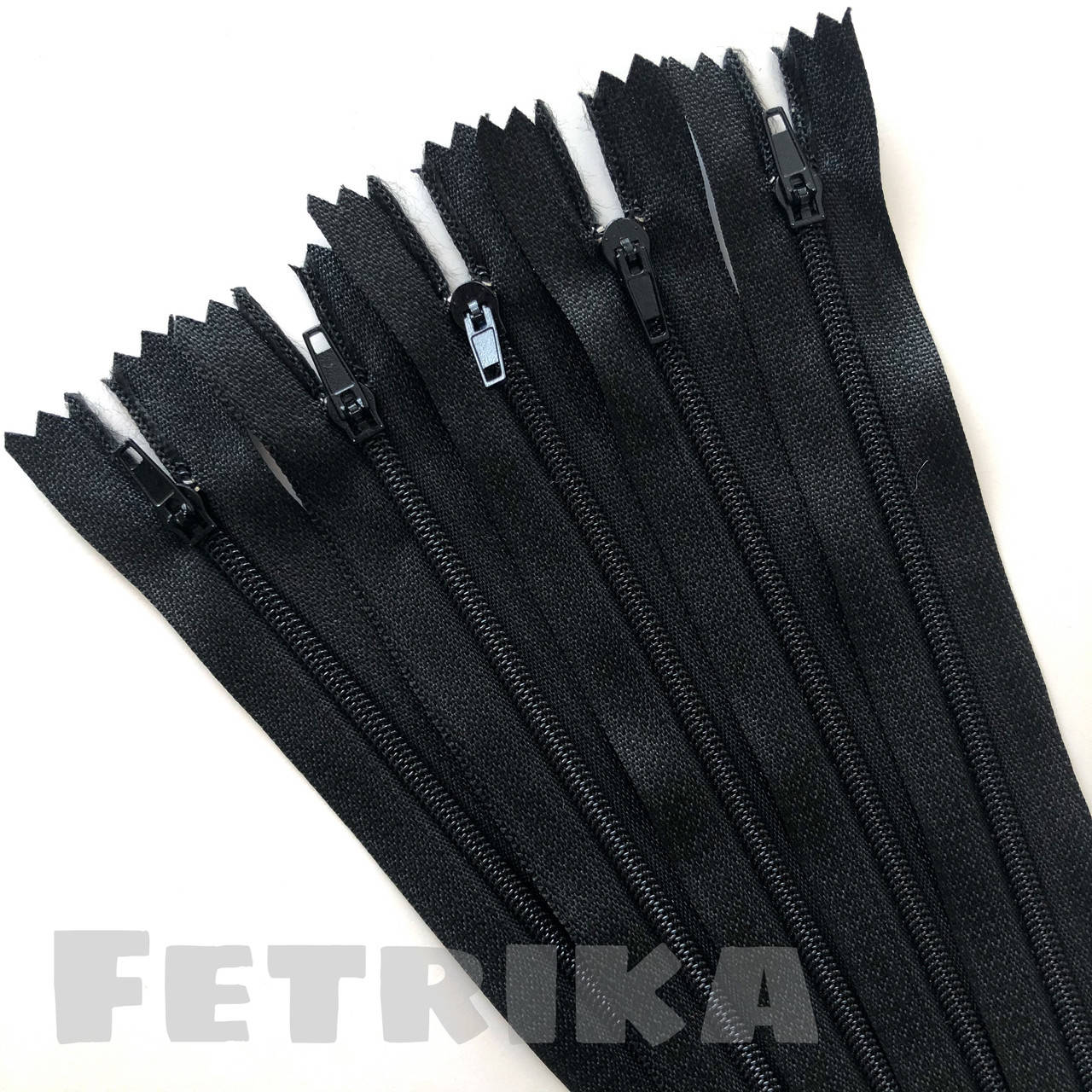 

Молния спиральная 18 см. ЧЕРНАЯ., Черный