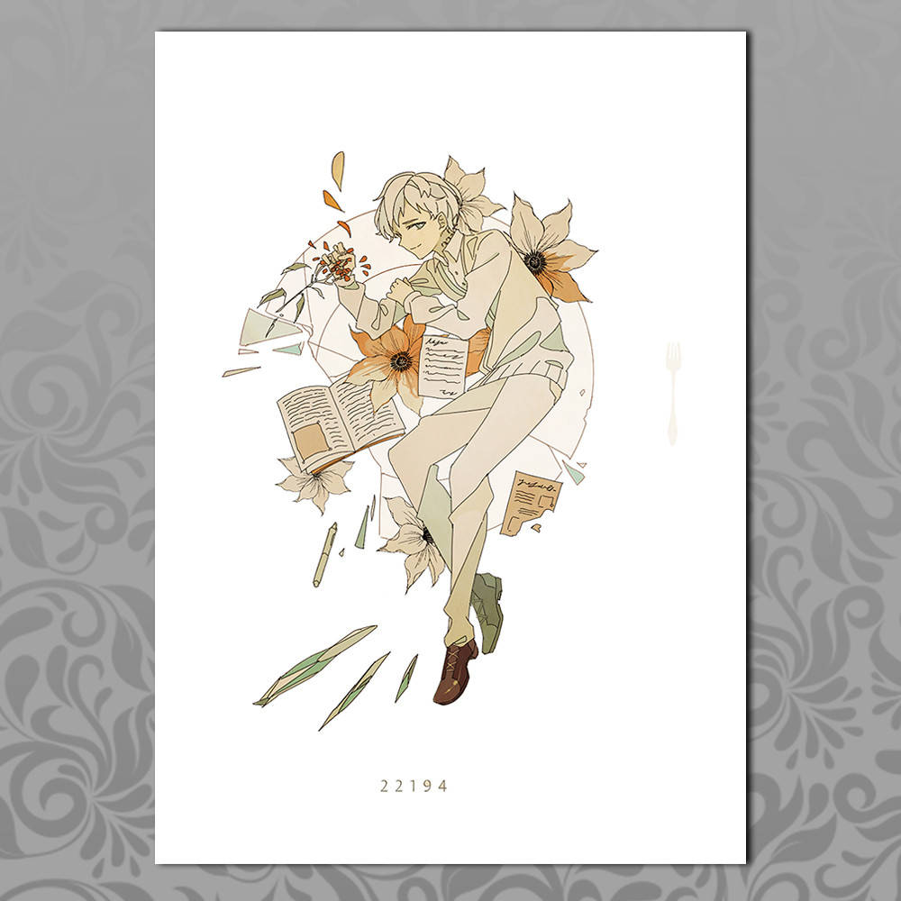 

Плакат Аниме The Promised Neverland ( Обещанный Неверленд ) 014