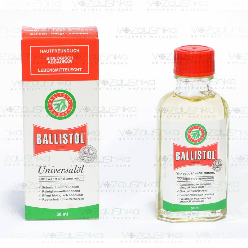 

Масло Klever Ballistol 50 ml в стекляной таре