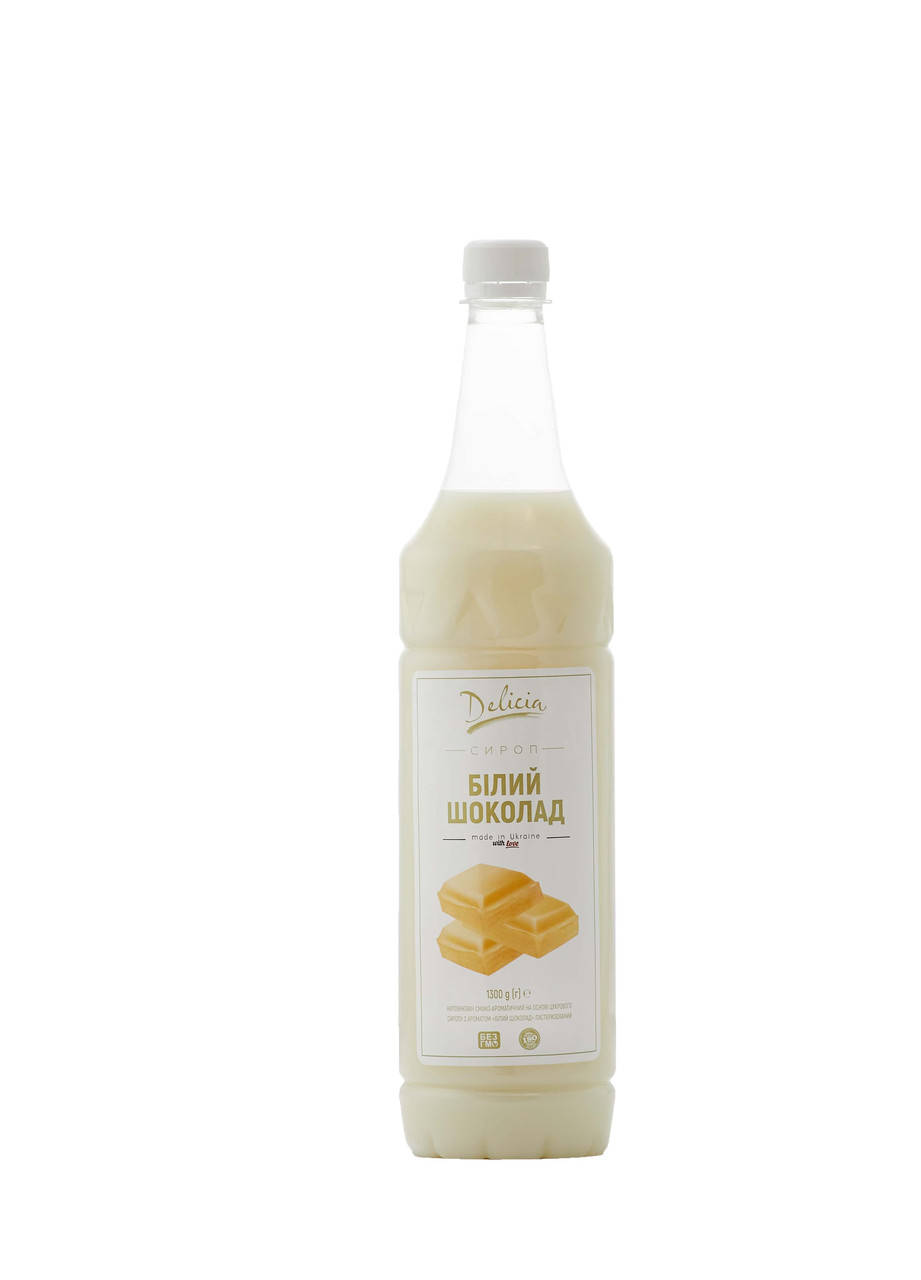 

Сироп Белый шоколад Delicia 1300 г