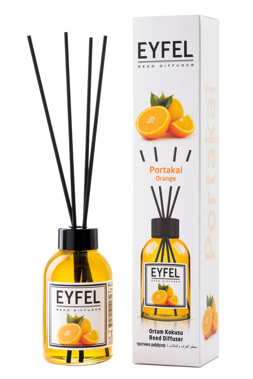 

Аромадиффузор для дома Eyfel Perfume Orange (с палочками) 55 мл