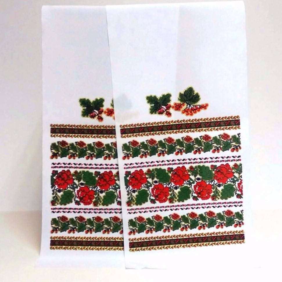 

Рушник "Калина и желуди" 1.25 м