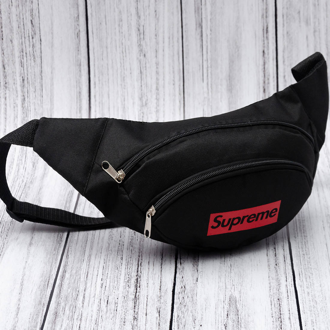 

Поясная сумка бананка Sum black vector, Черный