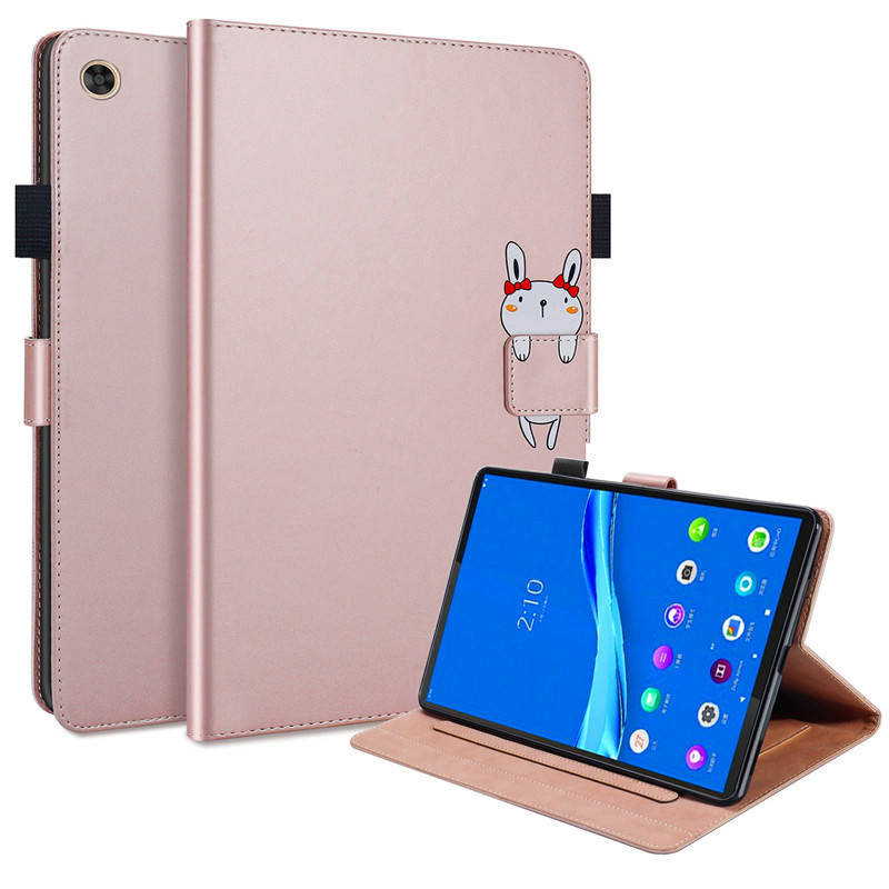 

Чехол-книжка Animal Wallet для Lenovo Tab M8 HD / FHD 8.0 Rabbit, Розовое золото