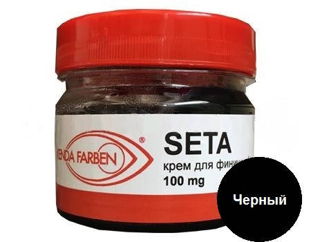 

Крем финишный SETA 100 мг, цв.Черный натуральный блеск смягчает, питает придает шелковистость