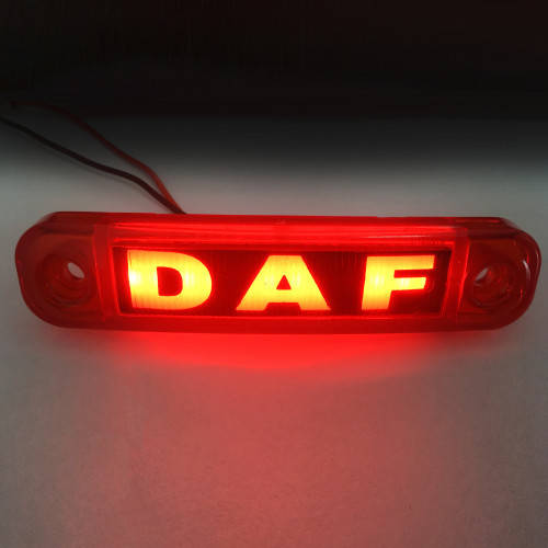 

Фонарь декоративный LED DAF, красный