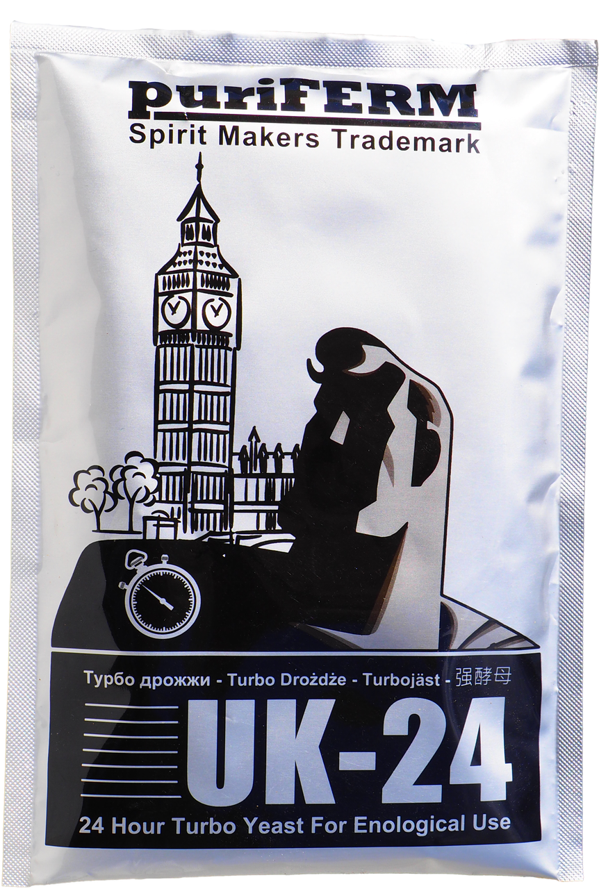 

Сухие турбо дрожжи PuriFerm UK-24