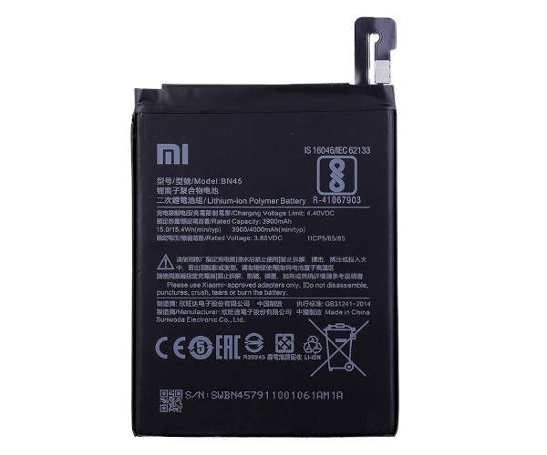 

Аккумулятор Xiaomi BN45 | Xiaomi Redmi Note 5 | Xiaomi Note 5 Pro