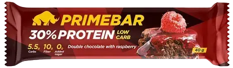 

Протеиновый батончик PRIMEBAR Двойной Шоколад-Малина (40 грамм)