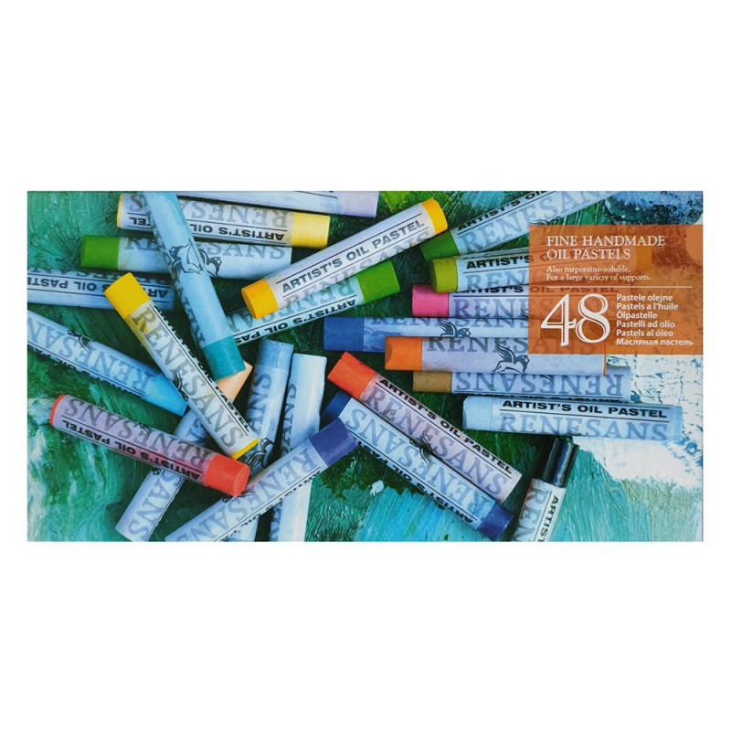 

' Пастель масляная, 48 цветов, Renesans, BEPASOLKOM48