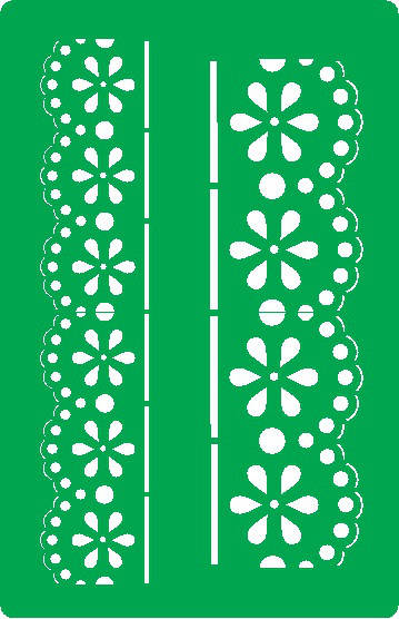 

Трафарет самоклеящийся многоразовый БД_26, 10х15см