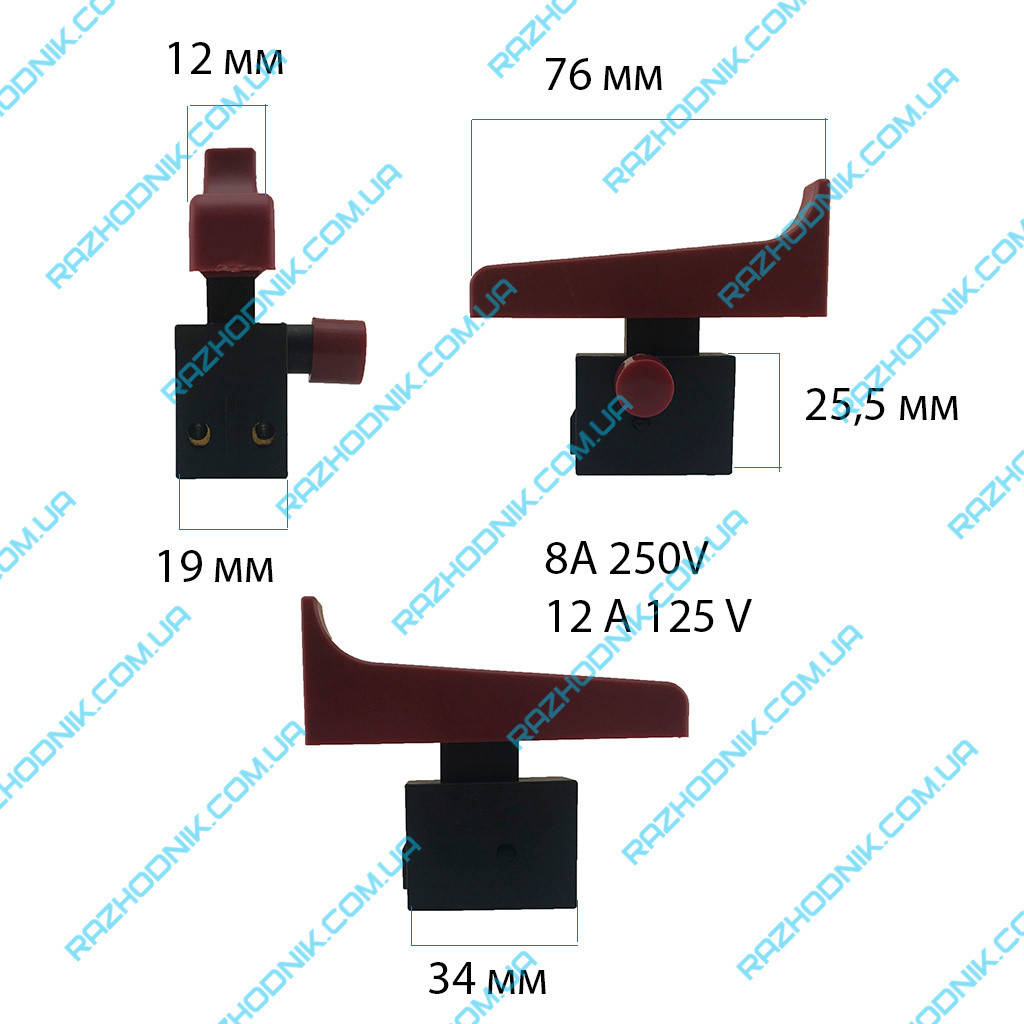 

Кнопка болгарки DWT 180 WS