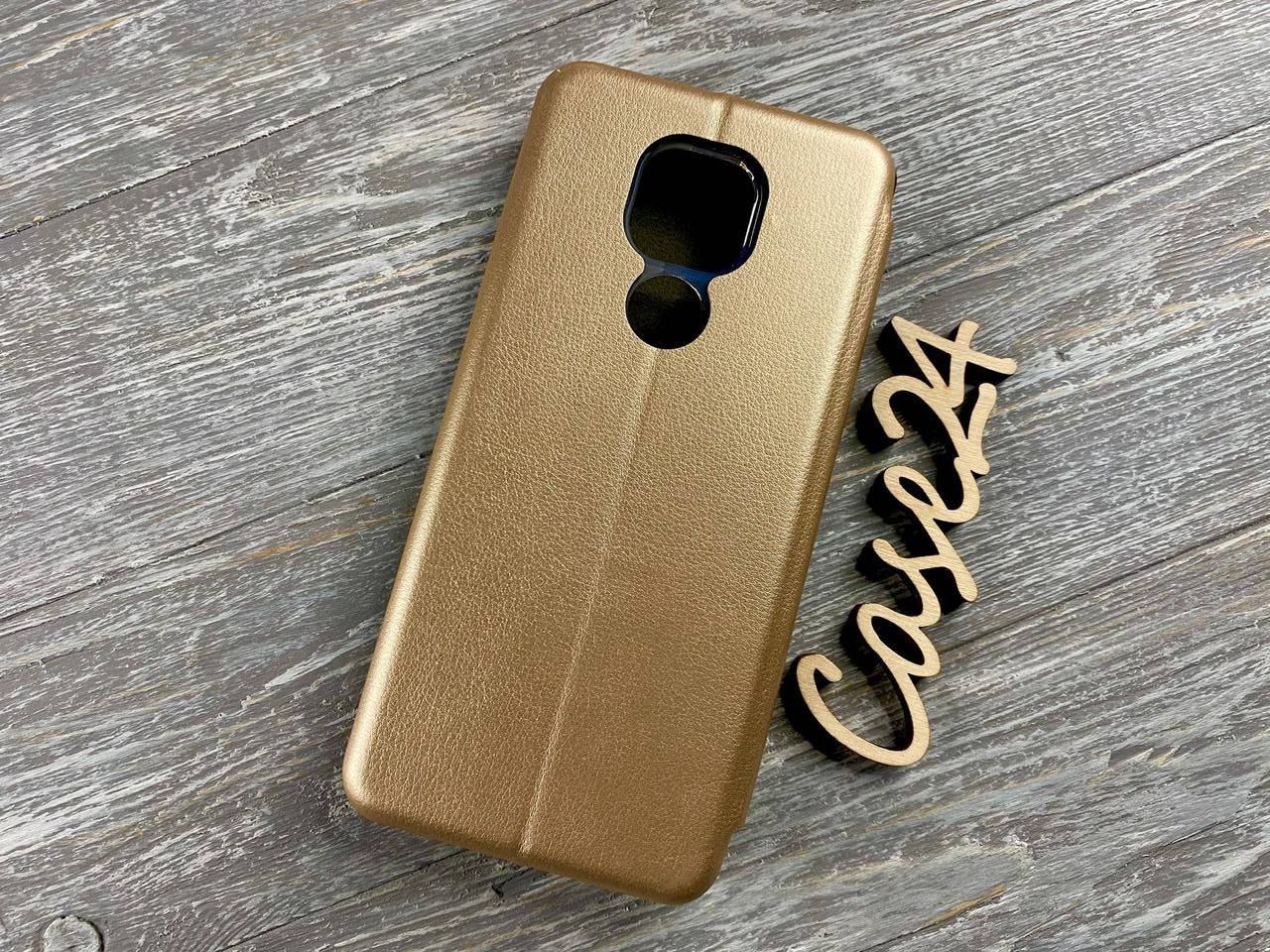 

Чехол книжка Elegant book для Motorola Moto G9 Play (5 цветов) золотистый