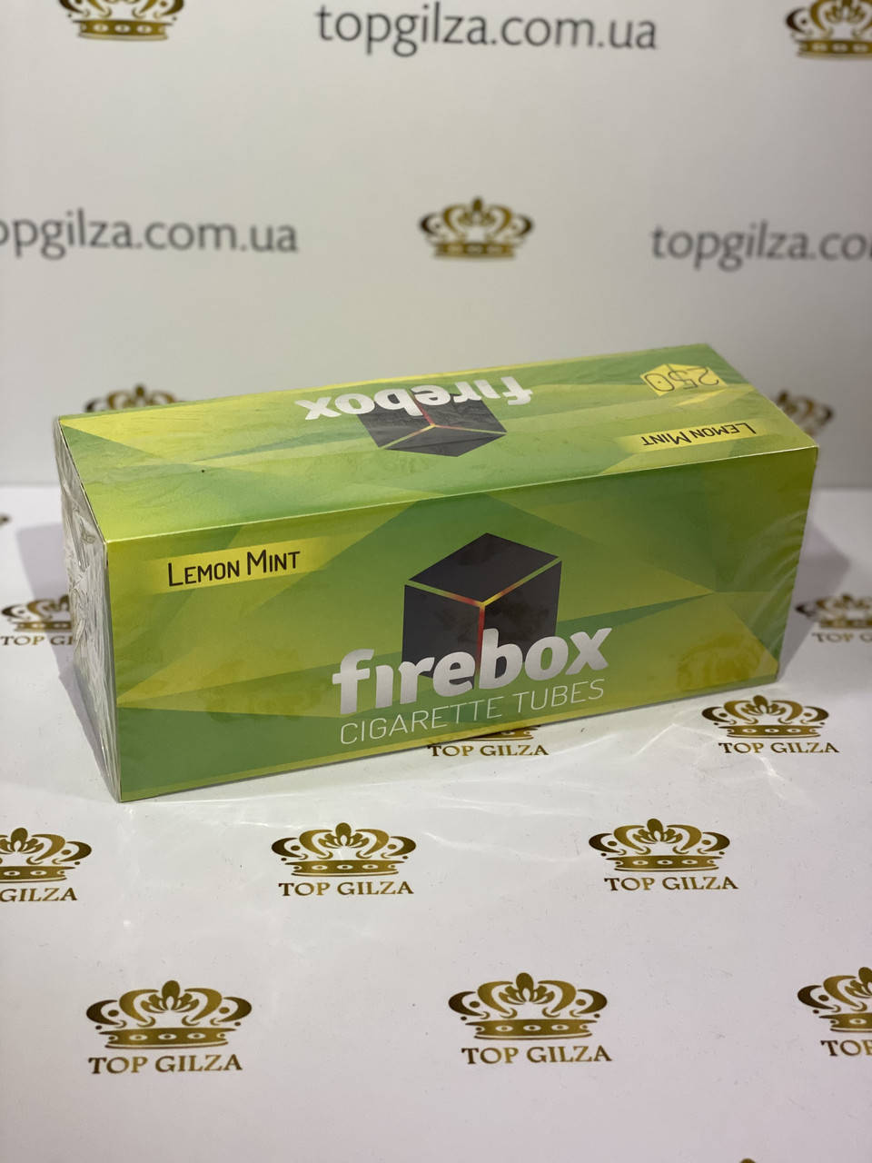 

Ароматизированные сигаретные гильзы для табака Firebox Lemon Mint (лимон с мятой)