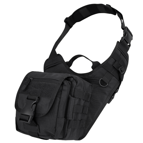 

Тактическая плечевая сумка Condor 156: EDC Bag Чорний, Черный