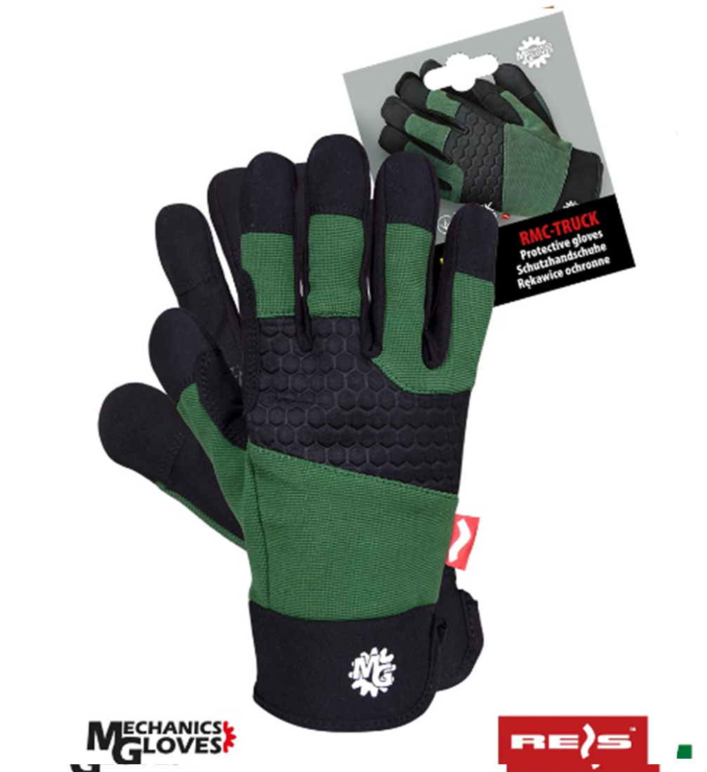 

Защитные перчатки из высококачественной синтетической кожи RMC-TRUCK ZB