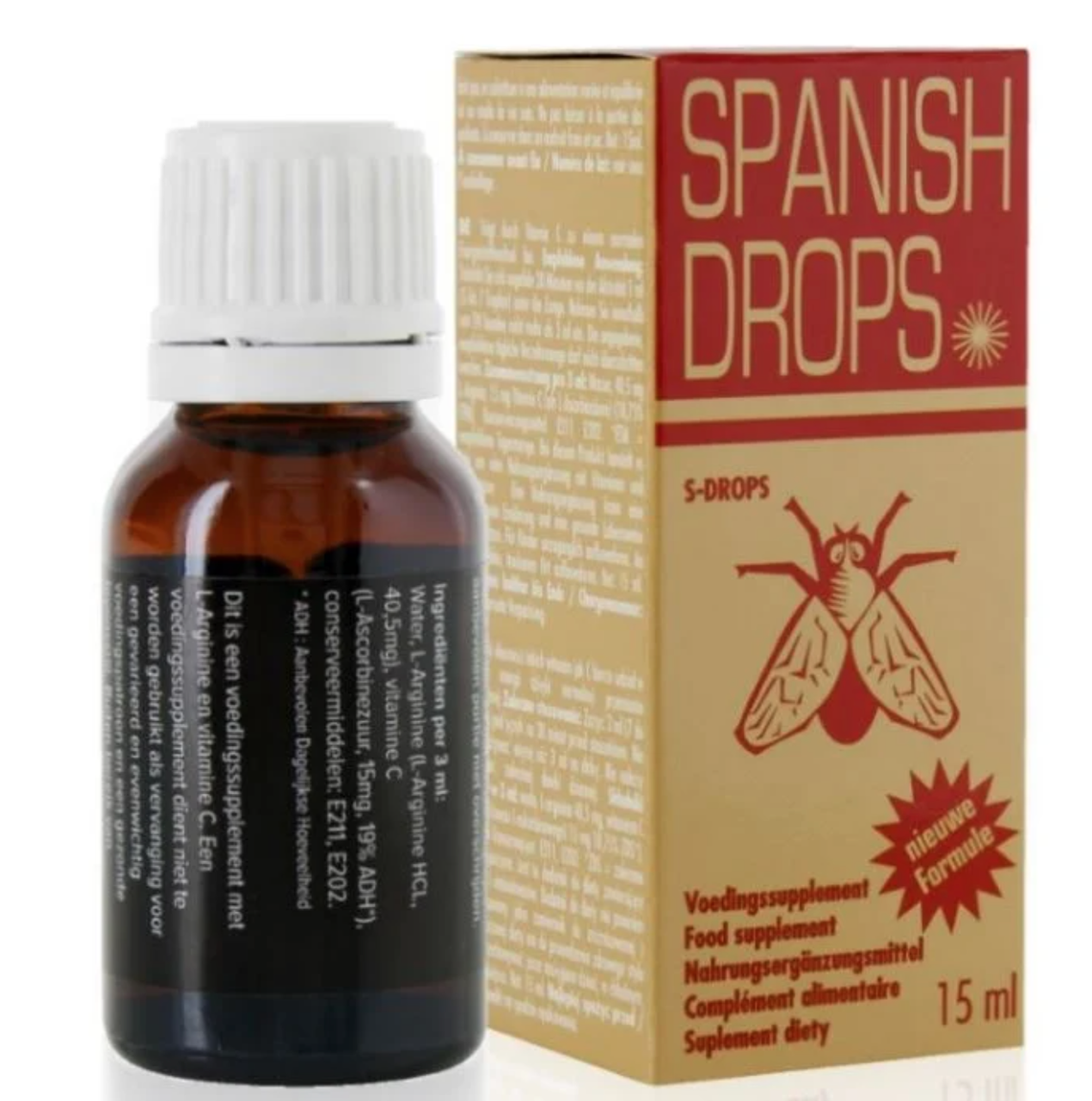 

Возбуждающие капли Spanish Drops 15 мл от Cobeco Pharma, 15 мл.