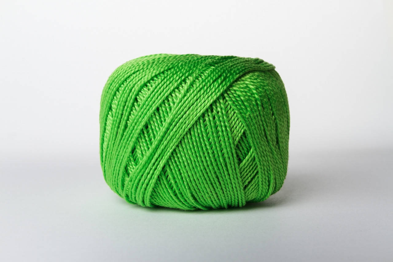 

Пряжа хлопковая Vita Cotton IRIS, Color No.2107 яркий травяной