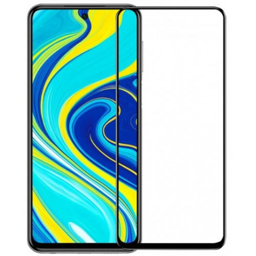 

Защитное стекло Lion для Xiaomi Redmi Note 9s 3D Perfect Protection Full Glue, Black, Черный