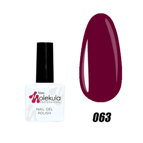 

Вишневый гель лак Molekula 11ml №063