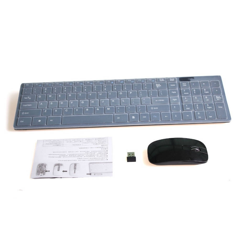 

Беспроводная клавиатура и мышь keyboard K06! Топ, Черный