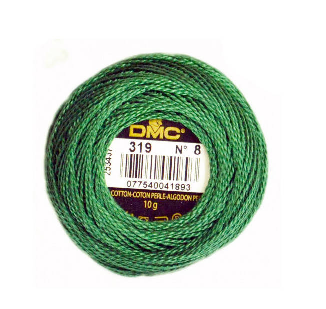 

Нитка DMC Perle Cotton Size 8 - #319