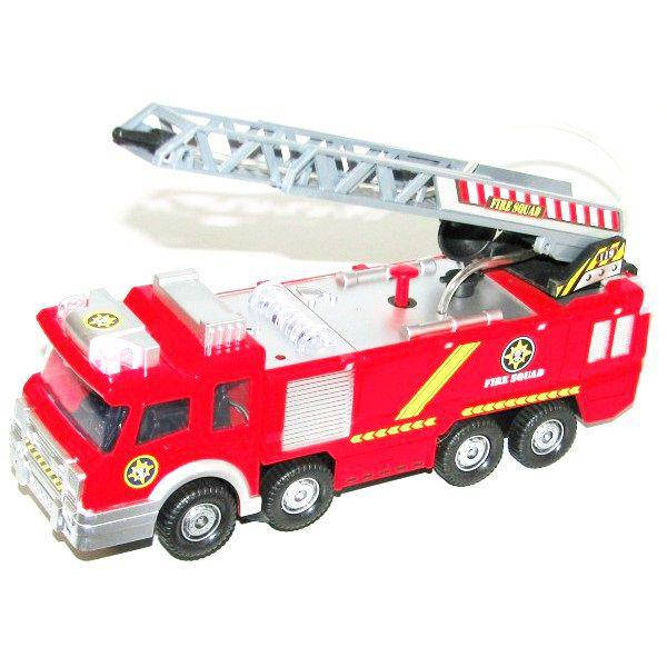 

Пожарная машинка звук/свет стреляет водой, Красный