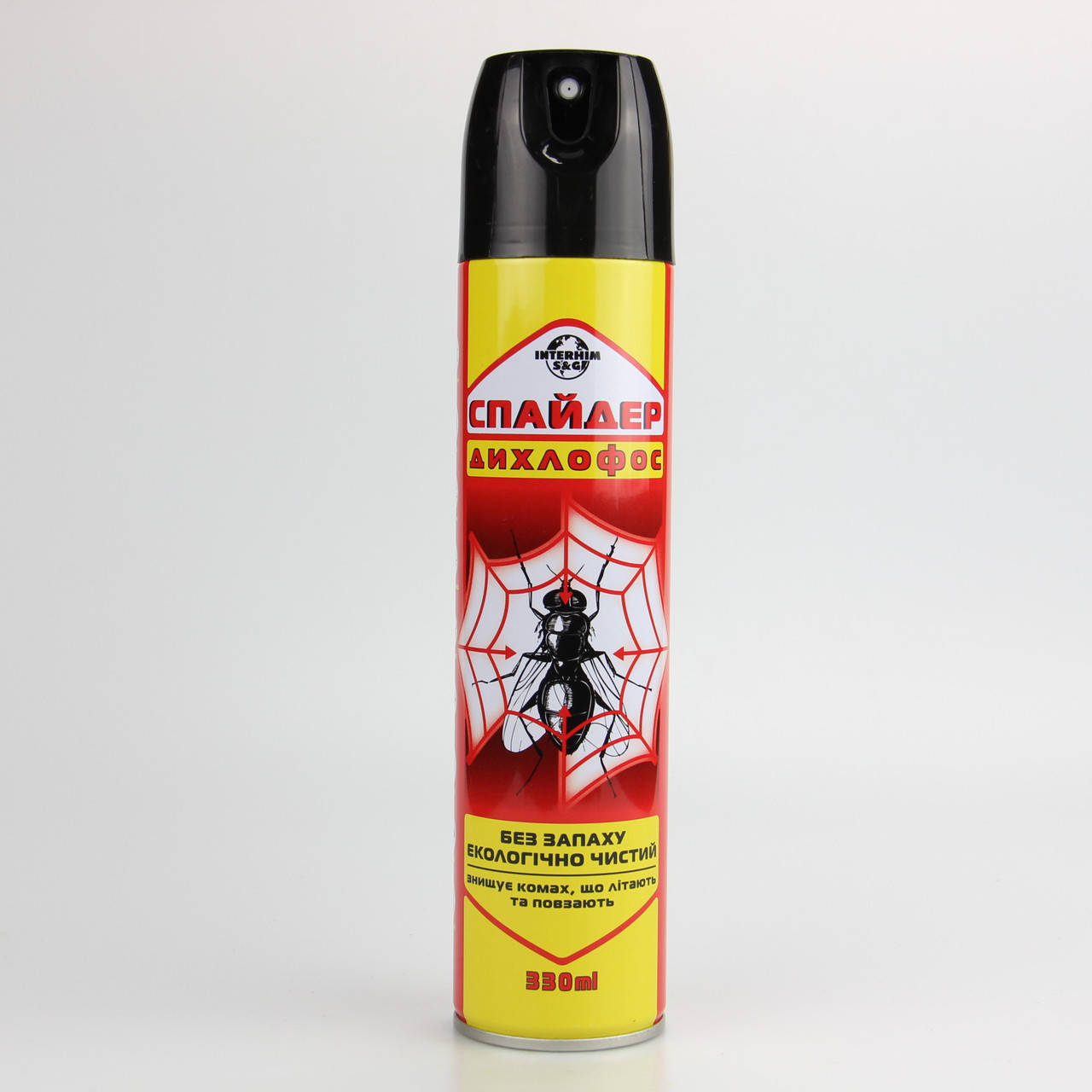 

Дихлофос универсальный Спайдер 330 мл красный