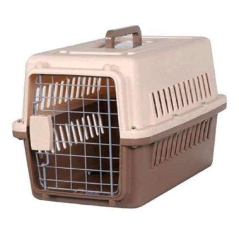 

Nunbell Pet Carrier IATA Size 3 65х47х46 см - Пластиковая переноска для собак весом до 20 кг с железной