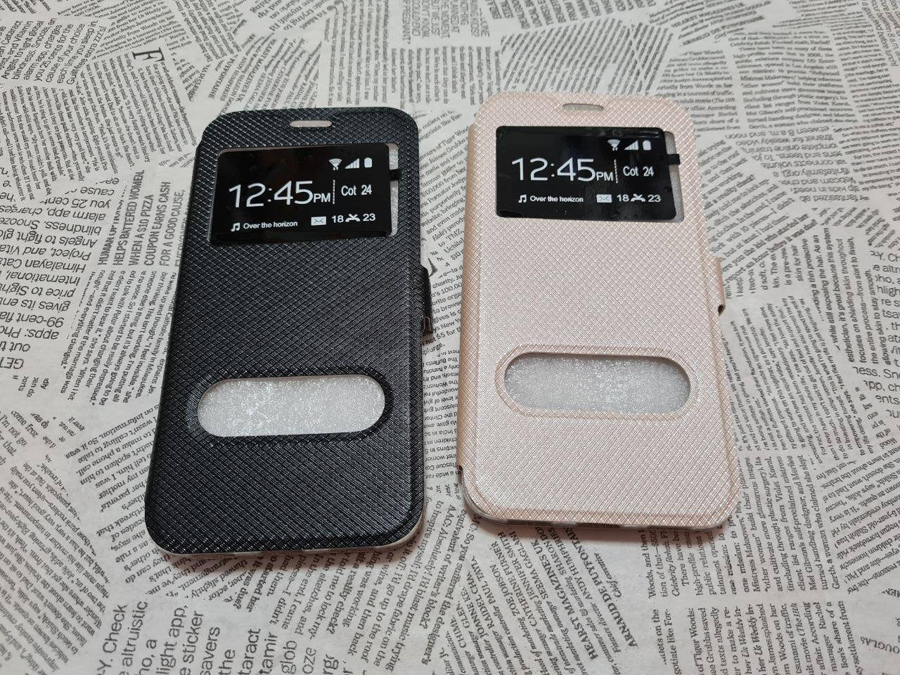 

Кожаный чехол книжка Вип Модерн для Meizu (Мейзу) M3 Note, Разные цвета