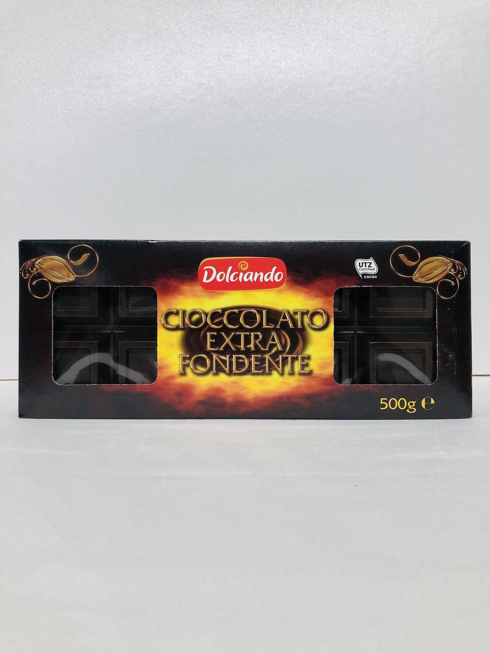 

Dolciando Cioccolato Extra Fondente 500гр