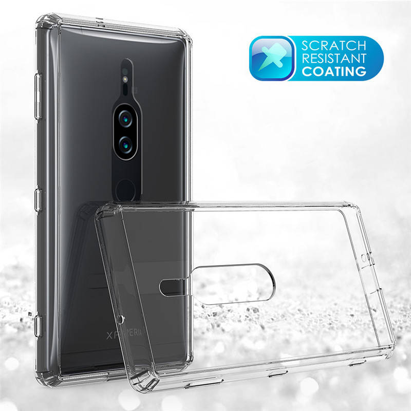 

Ультратонкий 0,3 мм чехол для Sony Xperia XZ2 Premium прозрачный