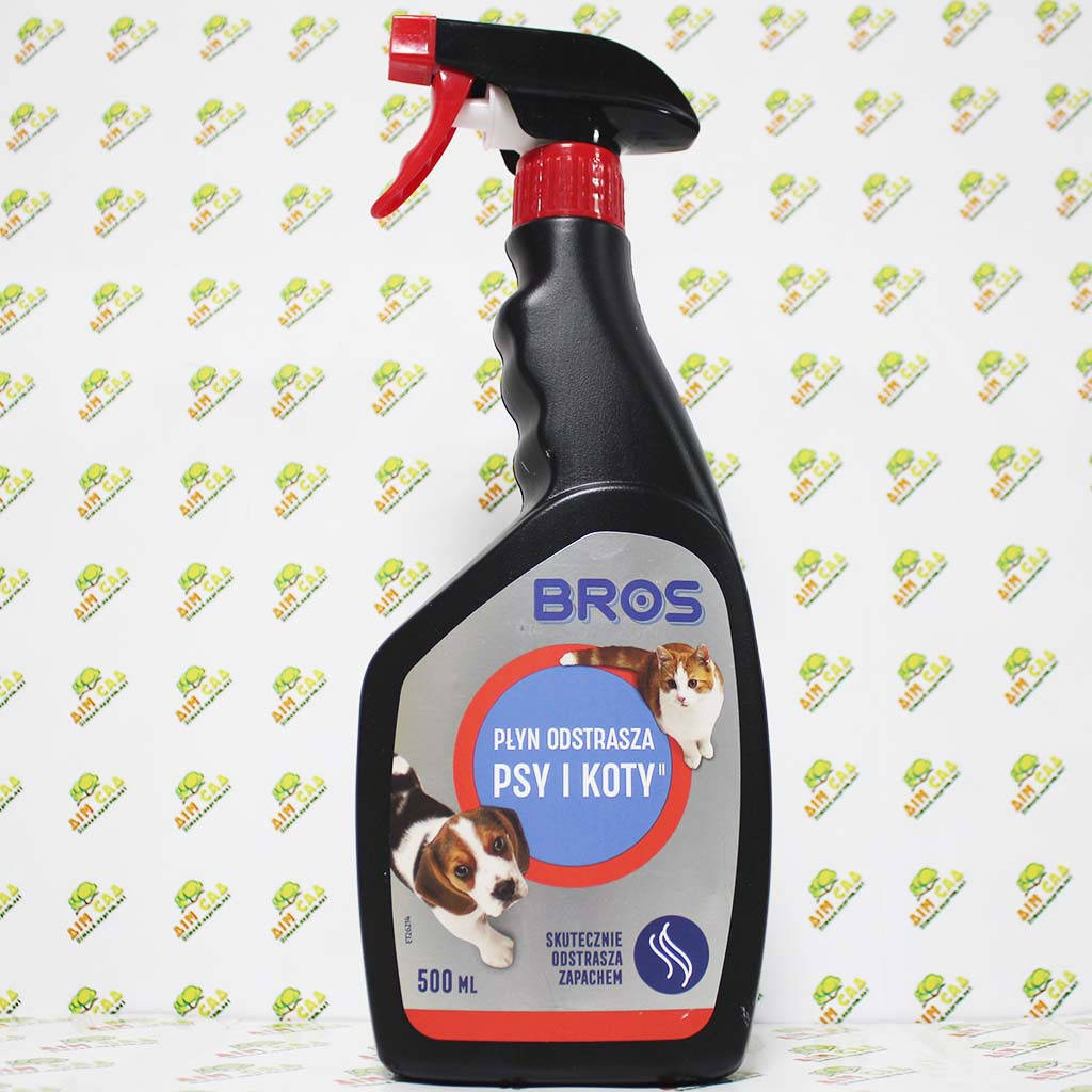 

BROS Средство для отпугивания собак и кошек, 500мл