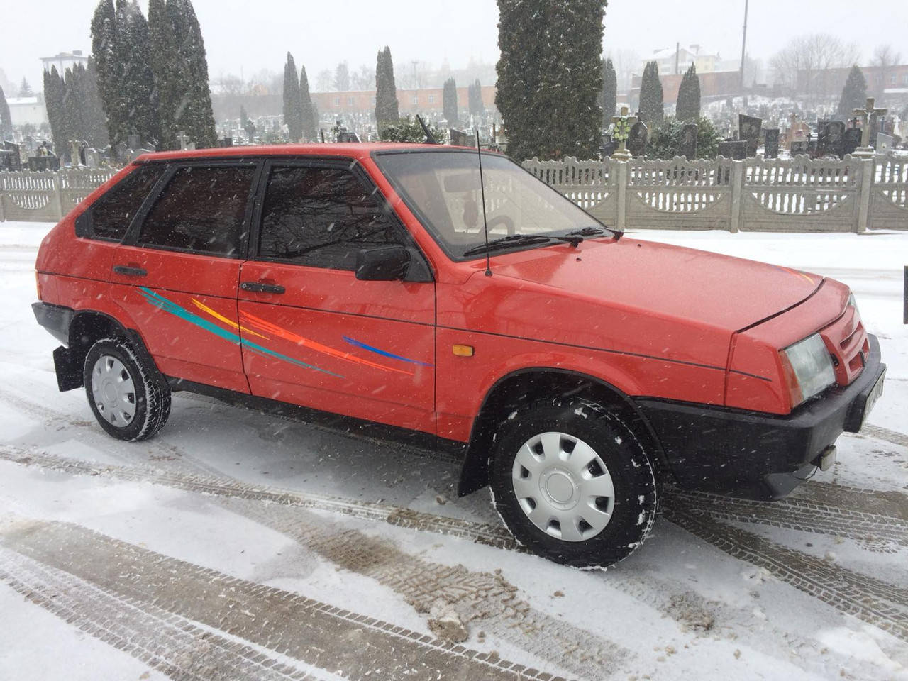 

Наклейки кузовные на ВАЗ 2108-09 099 fresh, Белый