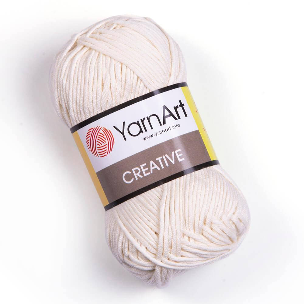 

222 Пряжа YarnArt Creative молочный